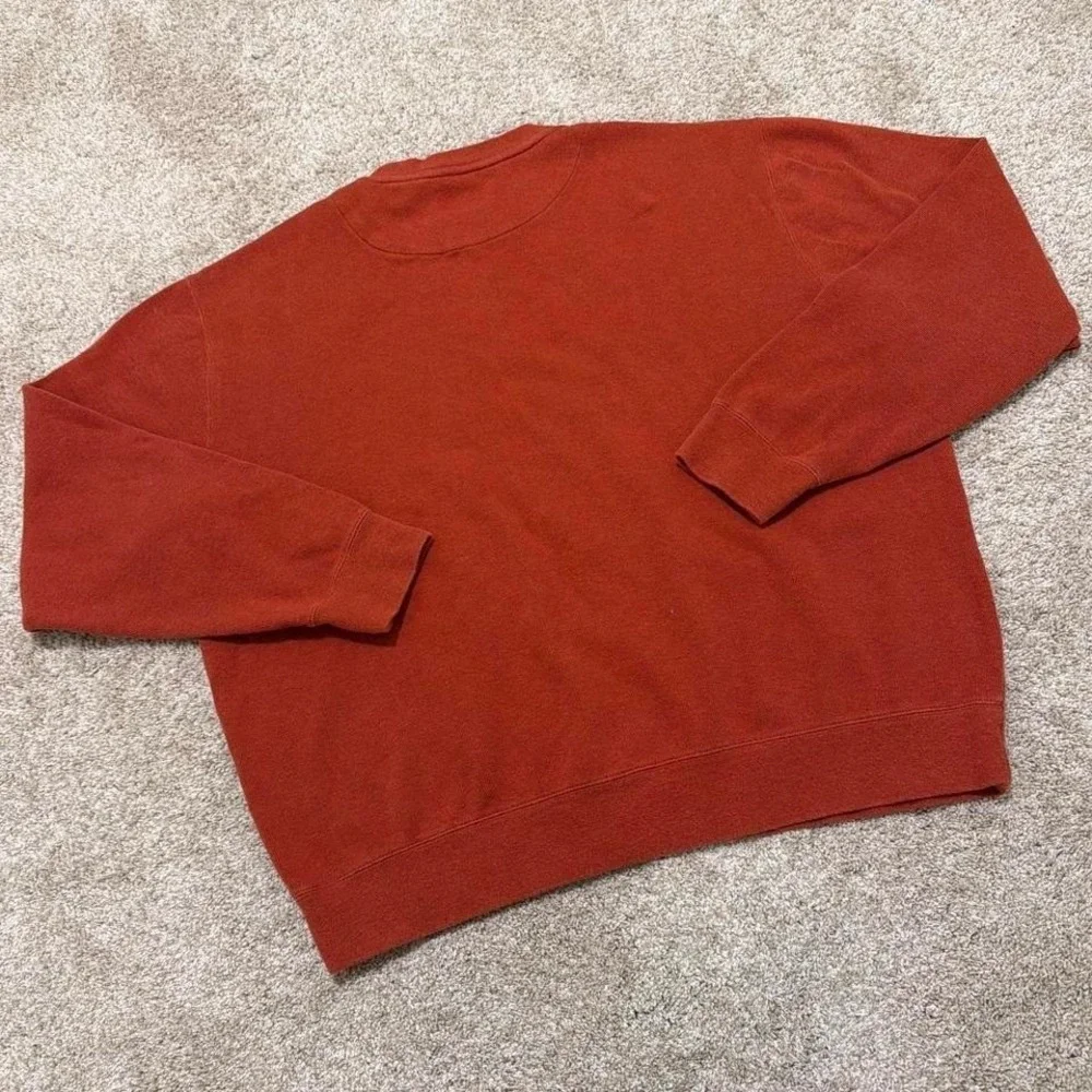 Y2K‎ Vintage Orvis Crewneck Sweatshirt | Burnt Orange | XL